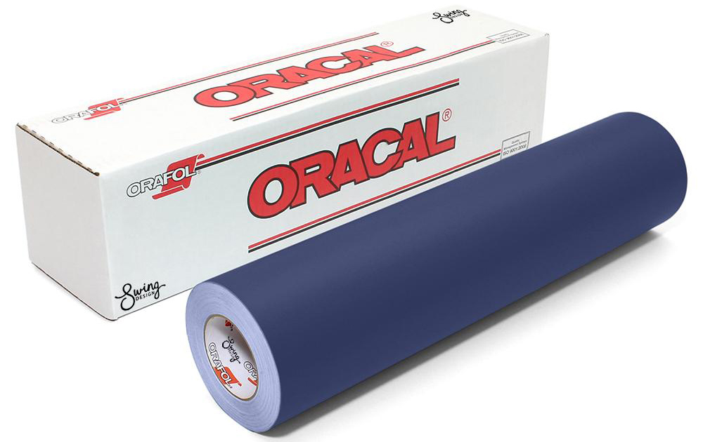 24IN DARK BLUE 631 EXHIBITION CAL - Oracal 631 Exhibition Calendered PVC Film
